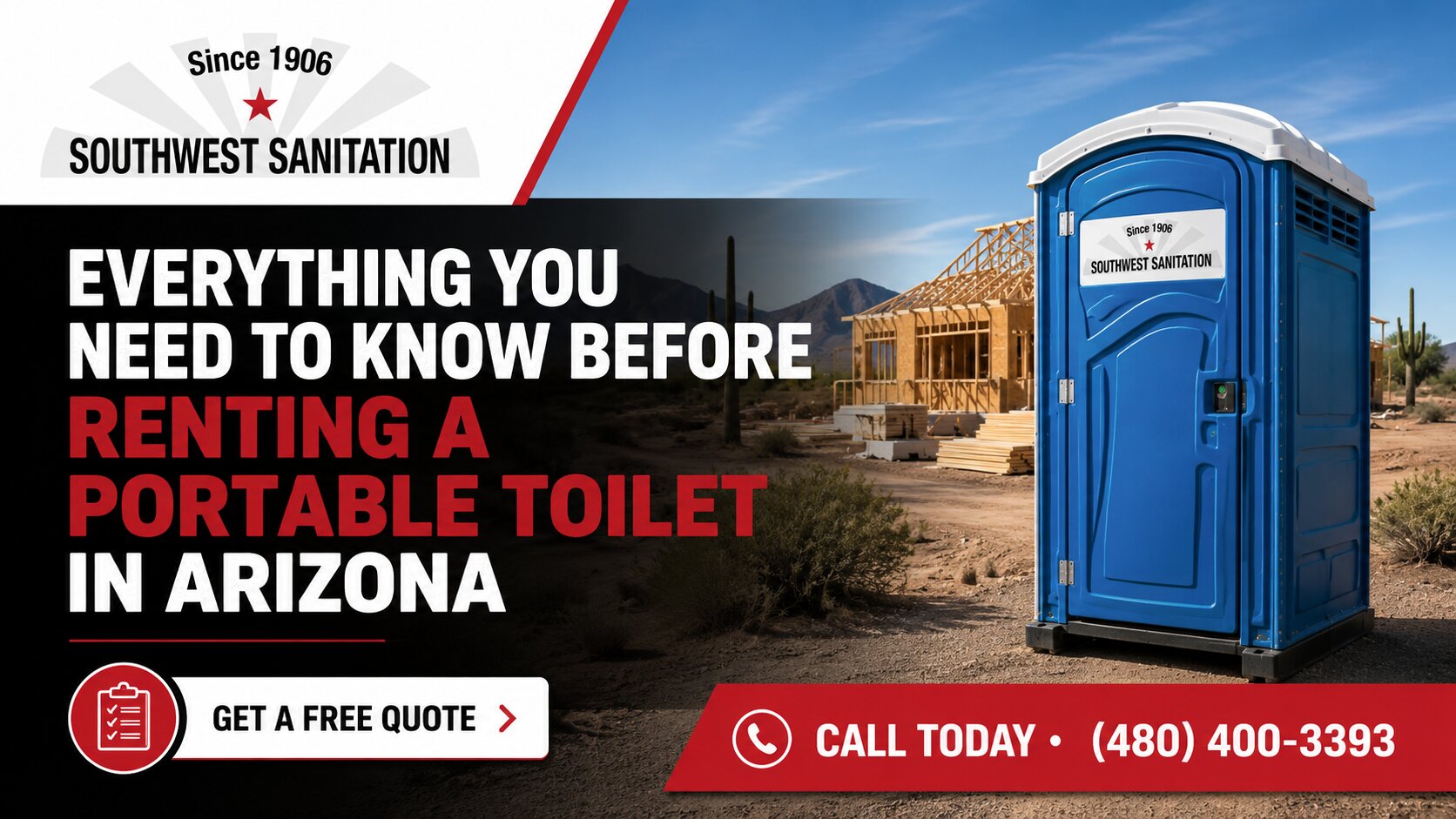 Everything You Need to Know Before Renting a Portable Toilet in Arizona